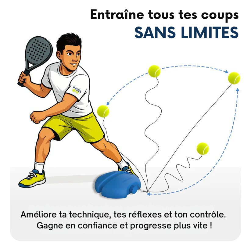 SoloPadel™ – Kit d’entraînement solo