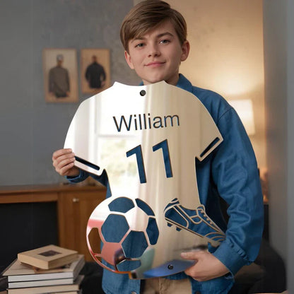 LumiCalcio | Specchio LED Personalizzato Calcio